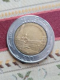 moneta da 500 lire italiana 1982