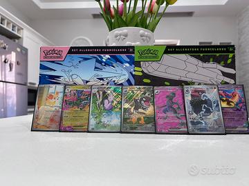 Lotto Pokémon -2x ETB quasi completi (Salazzle FA)