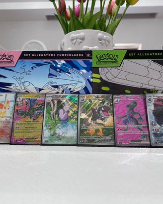 Lotto Pokémon -2x ETB quasi completi (Salazzle FA)