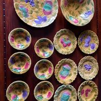 Servizio ceramica per frutta