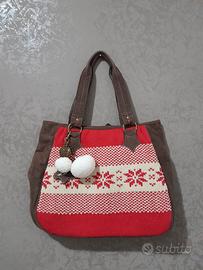borsa disney con portachiavi nuova