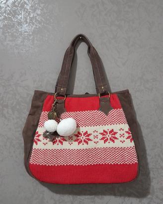borsa disney con portachiavi nuova