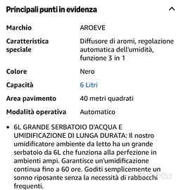 Umidificatore e diffusore