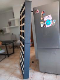 rete letto singolo con led