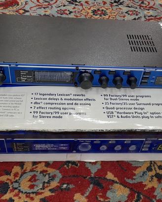 Lexicon MX400 effetto voce riverberi