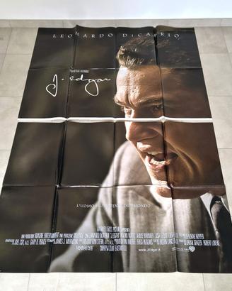 Locandina xxl del film J Edgar con di Caprio