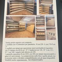 arredamento negozio