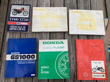 Manuali officina moto d'epoca