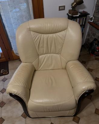 Poltrona in Pelle