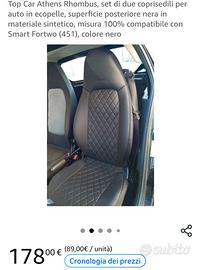 SMART FORTWO - Coprisedili e accessori vari