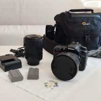 Nikon D7500 professionale + 2 obiettivi
