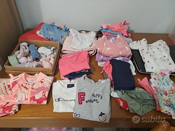 Abbigliamento bambina 9 -18 mesi primavera estate