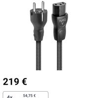 Audioquest PQ715 cavo alimentazione NRG-Y3 2 m