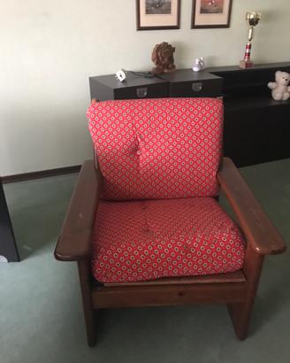Poltrona in legno