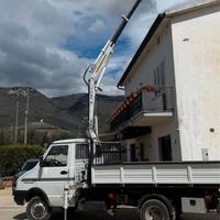 iveco daily Ribaltabile con gru 