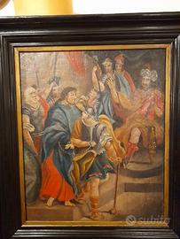 Dipinto olio su tela del '700