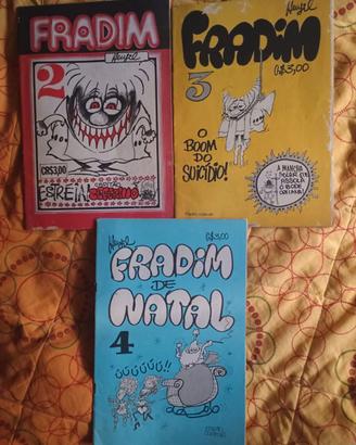 3 fumetti FRADIM Brasile - anni 70
