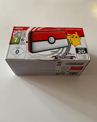 Nintendo 2DS XL pokeball edition sigillato