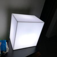 Cubo luminoso luna