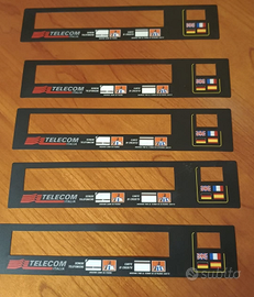 Targhetta frontale telefono publico TPDC