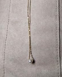 Collana finta perla 