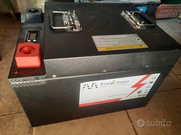 2 Batterie Lifepo4  51.2v 100ah per fotovoltaico