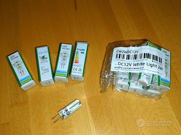 Set 10 lampadine G4 2w