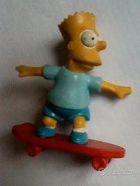 BART SIMPSON su skateboard, miniatura originale