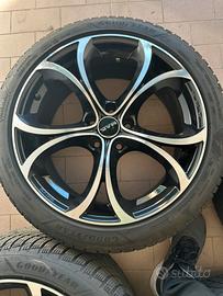 Cerchi in lega da 18+gomme+portagomme