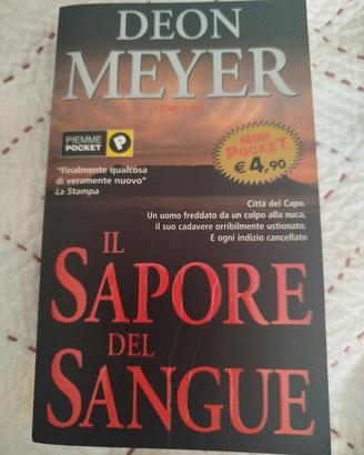 Libro IL SAPORE DEL SANGUE - Deon Meyer