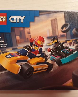 Lego City go-kart e piloti 5+ 60400