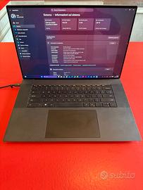 Dell i9 13ª gen – 64GB –RTX 4060– 2TB touchscreen