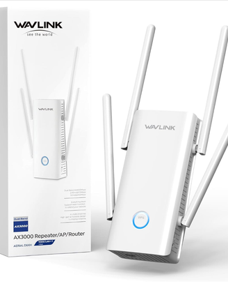 WAVLINK Ripetitore Wifi 6 AX3000 dual band