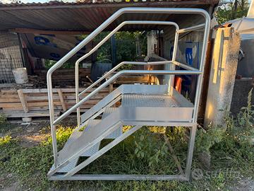 Scala in acciaio inox