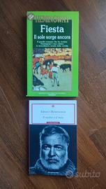 E. HEMINGWAY - "FIESTA" "IL VECCHIO E IL MARE" "AV