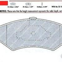 Pastiglie freno sportive FERODO RACING FCP 1081