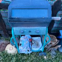 Barbecue camping gas