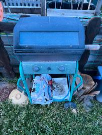 Barbecue camping gas