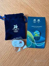 Coppia di Pin ed limitata Milano Cortina 2026