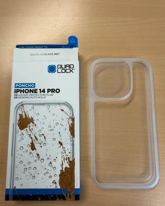 Quad Lock Cover Trasparente Poncho * iPhone 14 Pro