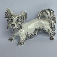 Augarten Vienna porcellana statuina  terrier