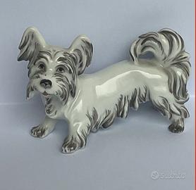 Augarten Vienna porcellana statuina  terrier