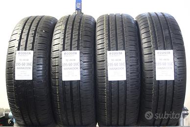 4 PNEUMATICI SEMI NUOVE 195/60 R16C 99/97H HANKOOK