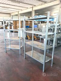 2 scaffalature per macello usate