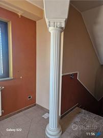 Colonne in gesso