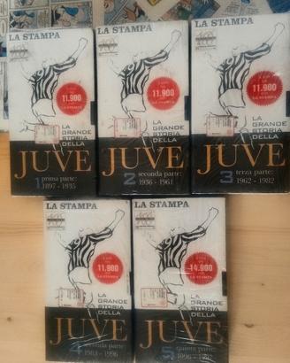 5 VHS Juventus 