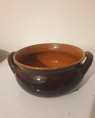 tegame in terracotta vintage