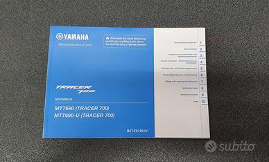 USO E MANUTENZIONE MANUALE YAMAHA MT07 TRACER 700 