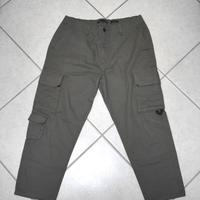 Jeans Verde Cargo Uomo