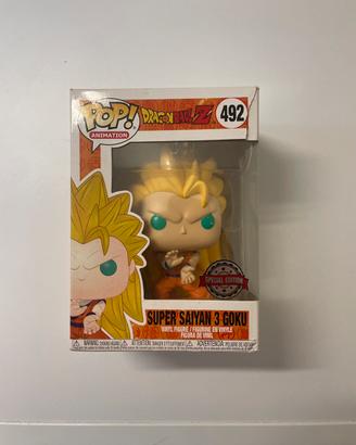 Funko pop! Dragon ball z super sayan 3 goku  492